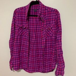 Red and Pink Flannel